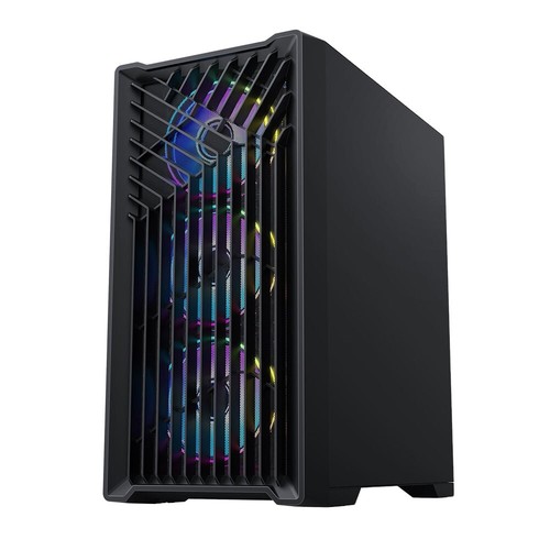 VIDA Cyclone Mesh mATX Gaming Case Micro ATX 4 x ARGB LED Fans Tempered Glass - Picture 6 of 9