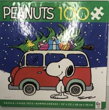 Ceaco - Peanuts - Peace and Presents - Holiday - 100 Piece Jigsaw Puzzle