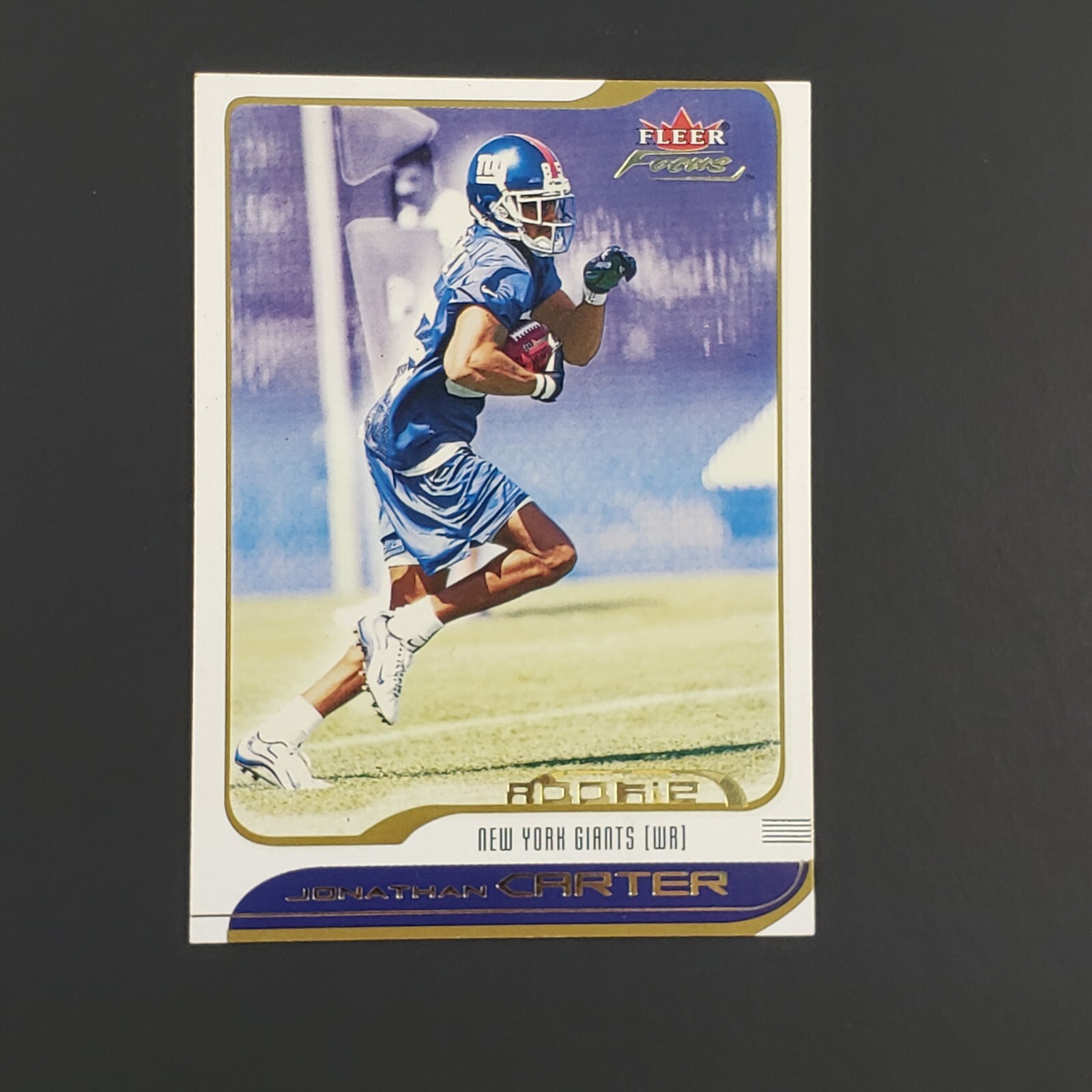 2001 Fleer Focus #226 Jonathan Carter Rookie /1850  RC  Giants