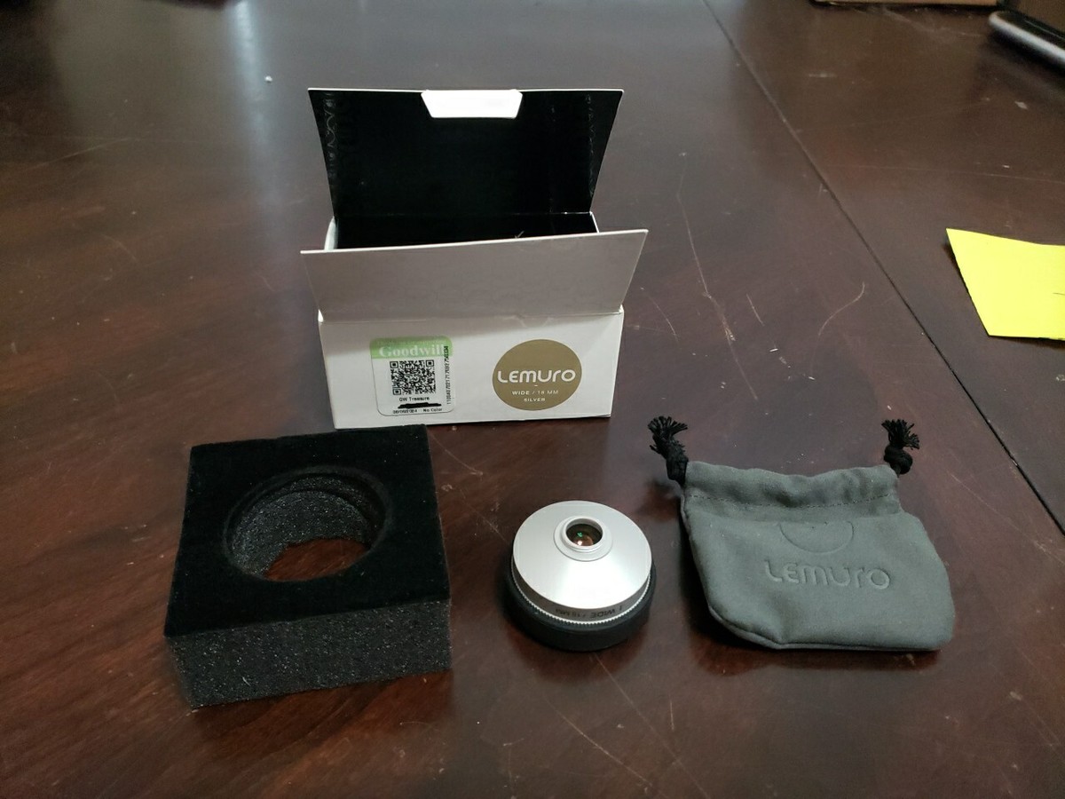 Wide Angle Lemuro Camera Smartphone Lemuro Lenses Lemuro 18mm Lens - Main Image