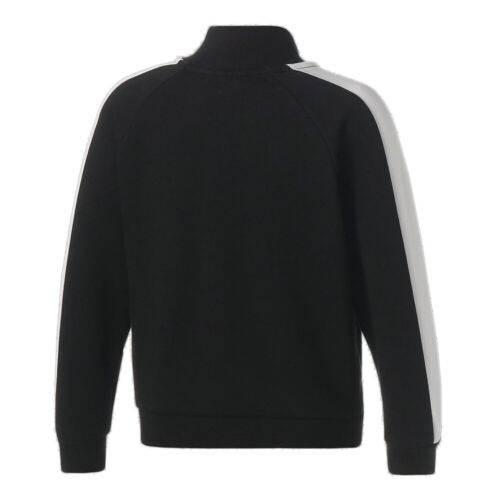PUMA Classics T7 Full Zip Track Jacket Youth Girls Black Casual Athletic Outerwe - Picture 2 of 2