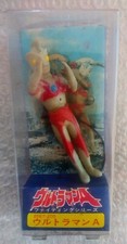 Vintage Bandai Ultraman 'A' Vinyl Sofubi NMIB Popy Bullmark Takatoku