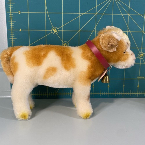 Steiff Vintage Grande Mohair Bessy the Cow 3910/12 - 2 ID - Foto 10 di 10