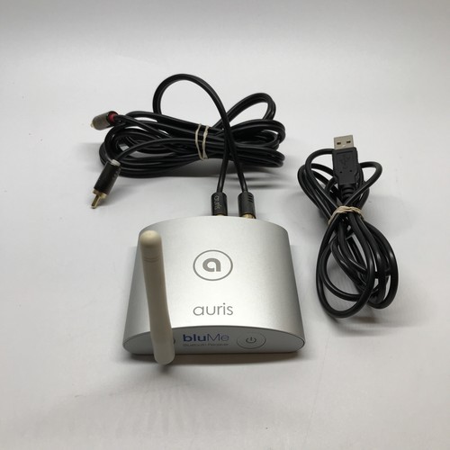 Auris BluMe HD Long Range Bluetooth 5.0 Music Receiver Wireless Audio Silver