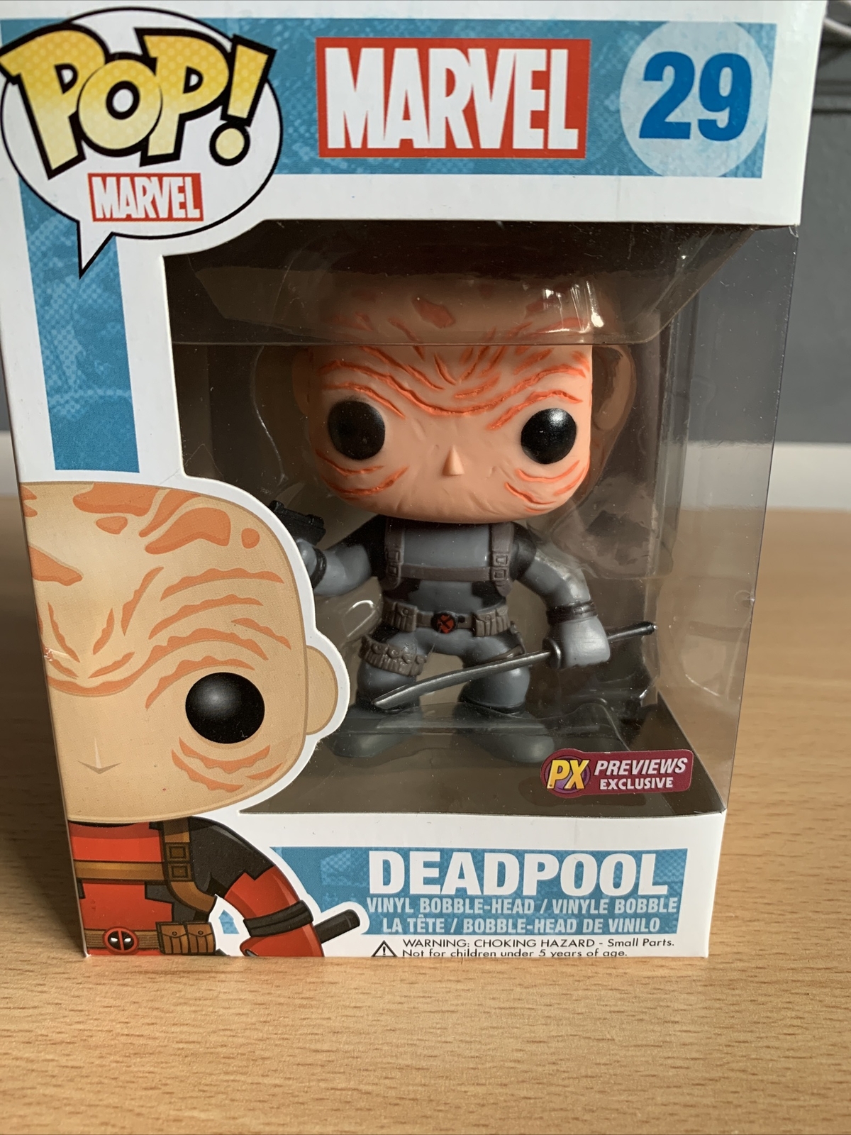 Deadpool - Marvel - ¡Funko Pop Exclusivo! #29 - X-Force Gris Desenmascarado