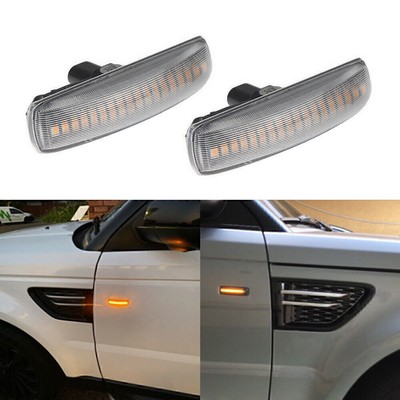 LED Side Marker Lights Bulbs Fit 06-13 Range Rover Sport Discovery LR3 LR4 LR2