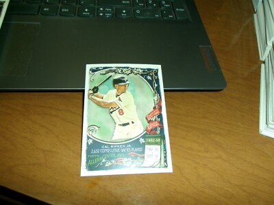 2023 TOPPS ALLEN & GINTERS SPOTLESS SPANS INSERT # SS-4- CAL RIPKEN JR- ORIOLES