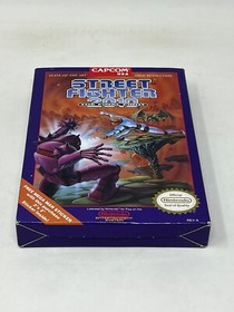 NES Nintendo - Street Fighter 2010 The Final Fight - CIB Complete w/ Poster