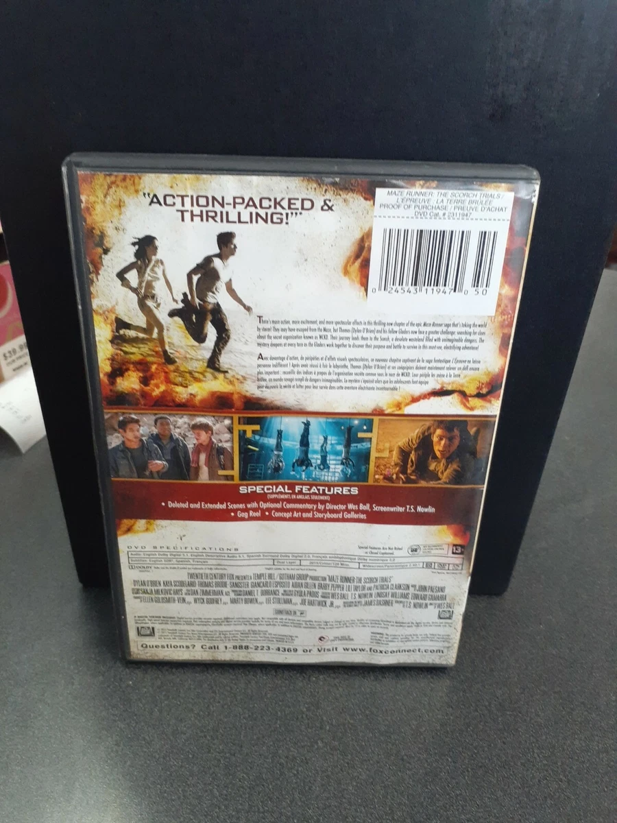Maze Runner 2: Scorch Trials : Ball, Wes, O'Brien