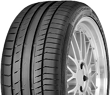 2X Continental ContiSportContact 5 225/40 R18 92W XL SSR MOE DOT3022
