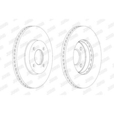 JURID Bremsscheiben vorne Ø260 mm belüftet für Nissan Micra IV K13 K13_ Note E12
