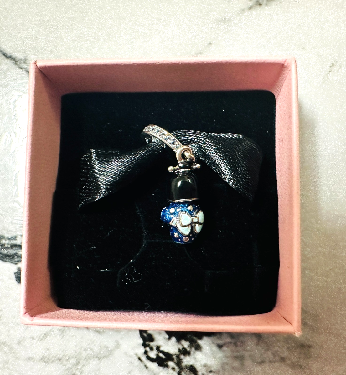 Pandora チャーム ドール PANDORA Japan Japanese Doll in Blue Kimono Charm 100