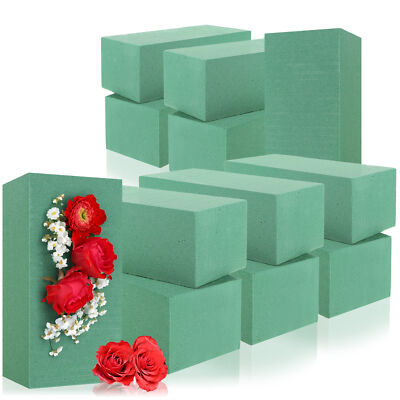 12x Steckmasse für Blumengestecke - Steckschaum für Frischblumen