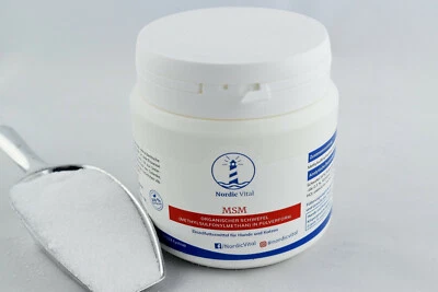 MSM, organischer Schwefel, 400g, Hund,Katzen,Barfen, Bewegung
