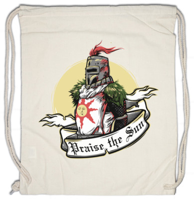 PRAISE THE SUN DARK Turnbeutel Firelink Shrine Dark Gamer Nerd Souls