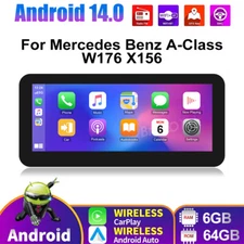 Android Screen Car Stereo For Mercedes Benz A Class W176 Apple Carplay GPS Unit