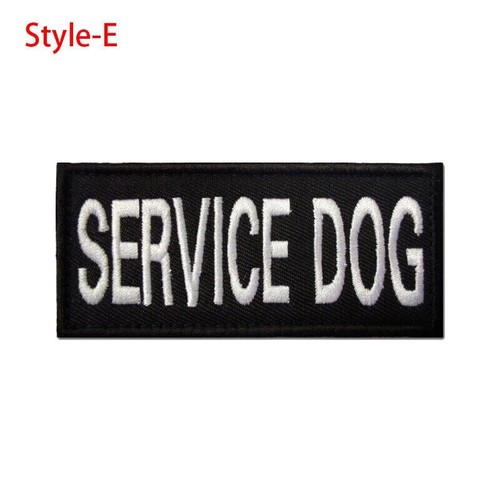 NEW Service Dog In Training Hook & Loop Patches for K9 Harness Collars AU Seller - Picture 16 of 17