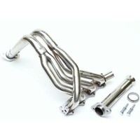 Edelstahl AbgaskrüMmer Vw Polo 6N 1,4 Und 1,6 16V Von 1994 Bis 1999