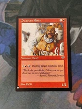 Dwarven Miner - The List | 7% Off 2+ | MH3 | NM | MTG