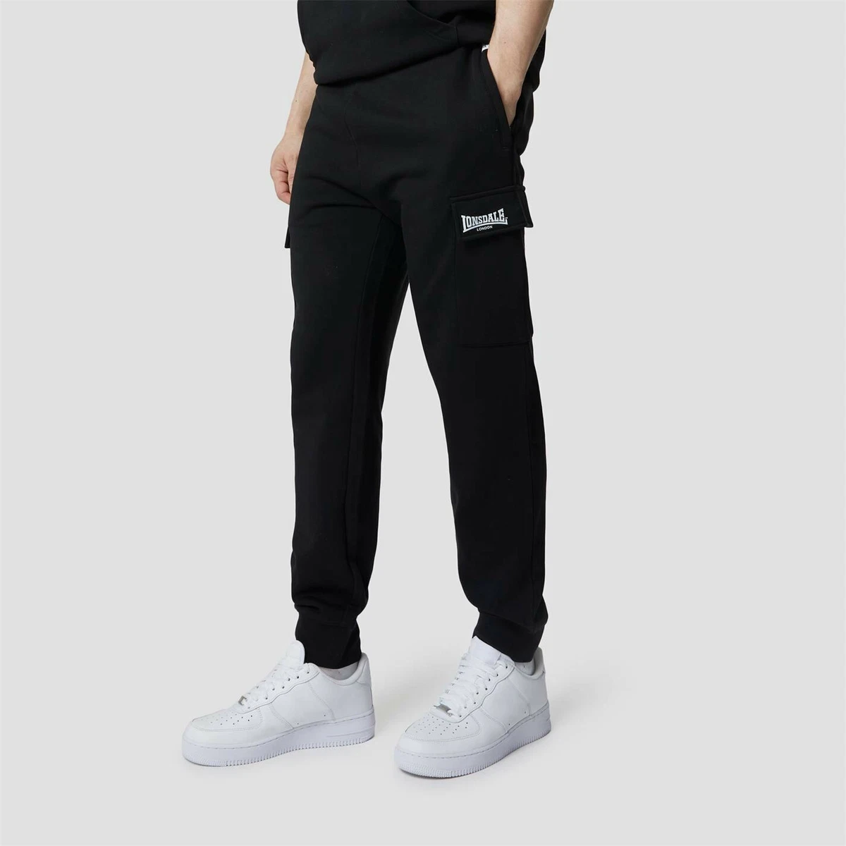 Lonsdale essential joggers mens sale