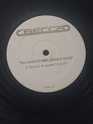 MEGARARE  12'' vinyl You Make Me Feel - A. Bradski & Jenski Club Mix