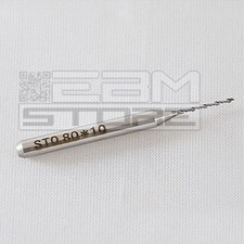 Punta HSS 0,8 mm PCB basetta millefori, presensibilizzata - ART. AO02