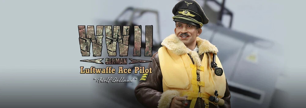 Piloto As de la Luftwaffe Adolf Galland, Alemania, 2ª G.M.