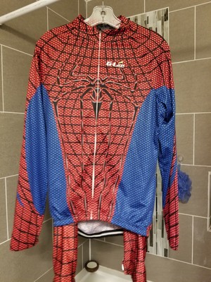 spiderman cycling kit