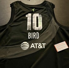 Sue Bird Seattle Storm Autographed Nike Rebel Black Jersey in Green (Steiner CX)