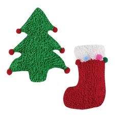 Zanies Holiday Huggables Grunter plush toy dog toys Candy Cane or Stocking B3