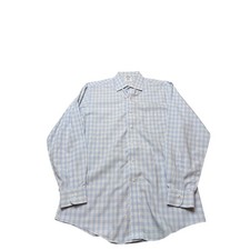 Brooks Brothers Classic Fit Non Iron Supima Cotton Check Dress Shirt 16 34