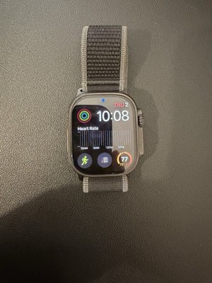 Apple Watch Ultra 3 49mm GPS Cellular Titanium Case w Black Ocean Band & Others