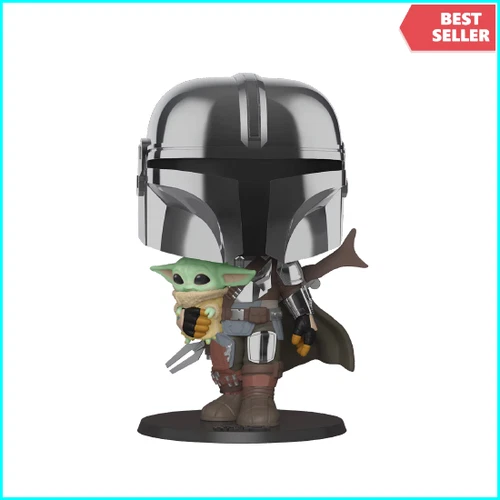 Funko POP Star Wars The Mandalorian with The Child Grogu #380 Vinyl Figure
