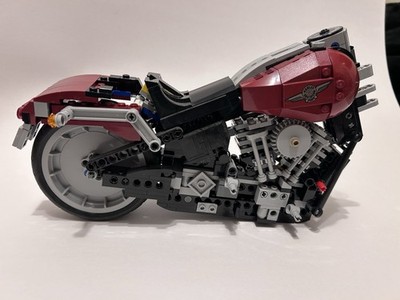 LEGO Harley-Davidson Fat Boy 10269 Motorcycle Model Not Complete Set 
