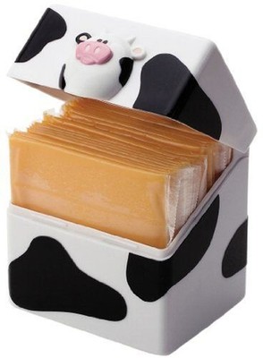 Joie Moo Moo Sliced Cheese Pod Pack of One White