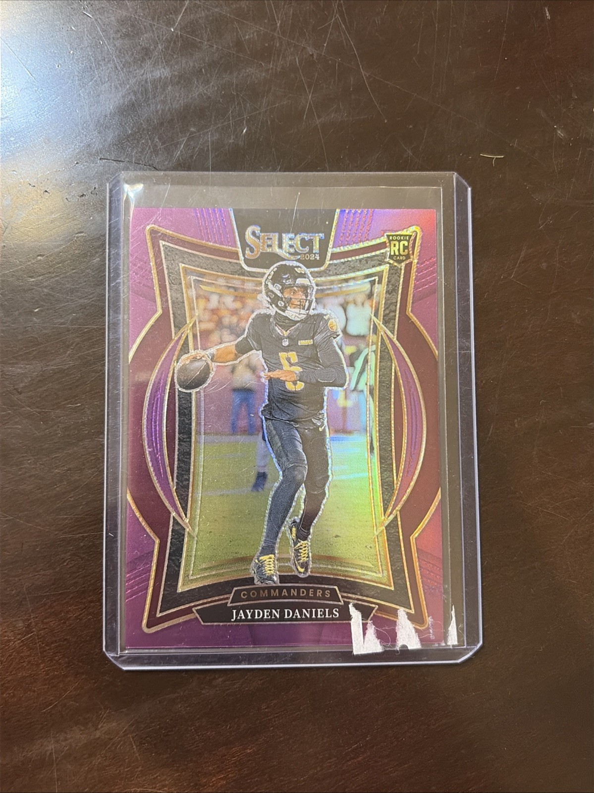 2024 Panini Select - Concourse Jayden Daniels #26 Purple Prizm /75 (RC)