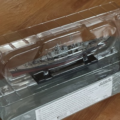 Atlas Editions DeAgostini 1/1250 Scale Battleship Tirpitz | eBay