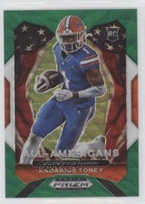 2021 Panini Prizm Draft Picks All-American Green Wave Kadarius Toney #195 0hc2