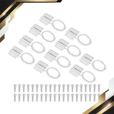 10 Sets Magnetic Reed Switch NC Magnetic Contact Switches for Door Window