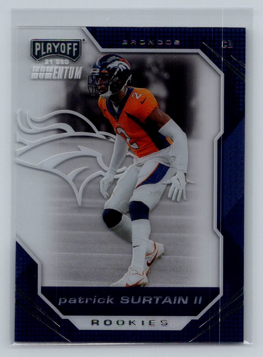 2021 Panini Chronicles #PMR-34 Patrick Surtain II Playoff Momentum Rookies