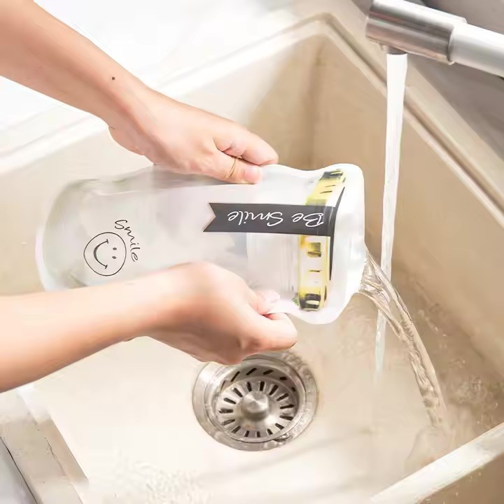 BE SMILE Style Reusable Storage Bags, 18Pk, Leakproof Stand-Up Design, BPA-Free