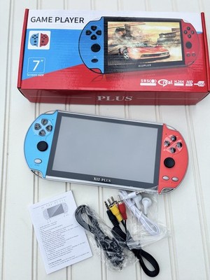 X12 Plus 7  Portable Game Console   1000+ Games, Handheld Retro Gaming