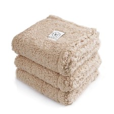 1 Pack 3 Calming Blankets Fluffy Premium Fleece Pet Blanket Soft Sherpa Throw...