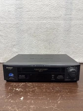 SHARP VC-H982U 4-Head Hi-Fi Stereo VCR VHS Player Recorder - Working - No Remote