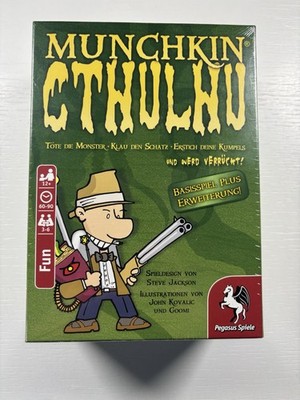 Munchkin Cthulhu von Steve Jackson / Pegasus Spiele / vollständig /