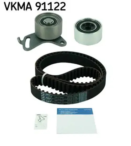 Timing belt kit with rounded tooth profile VKMA 91122 SKF for TOYOTA CROWN - Image 5
