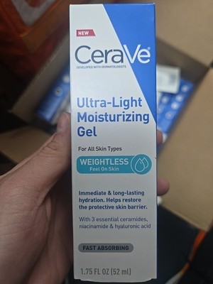 CeraVe Ultra Light Moisturizing Gel 1.75 oz - New In Box