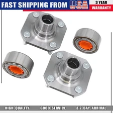 1 Pair Front Wheel Hub and Bearing Kit Fits Toyota 91-1999 Tercel 92-97 Paseo US