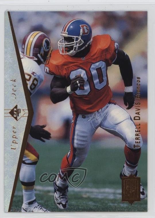 1995 SP Terrell Davis #130 Rookie RC HOF