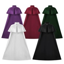 Adult Cloak Cape Mens Garment Length: 50" Halloween Book Week Costume